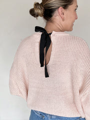 Monroe Bow Back Sweater - FINAL SALE
