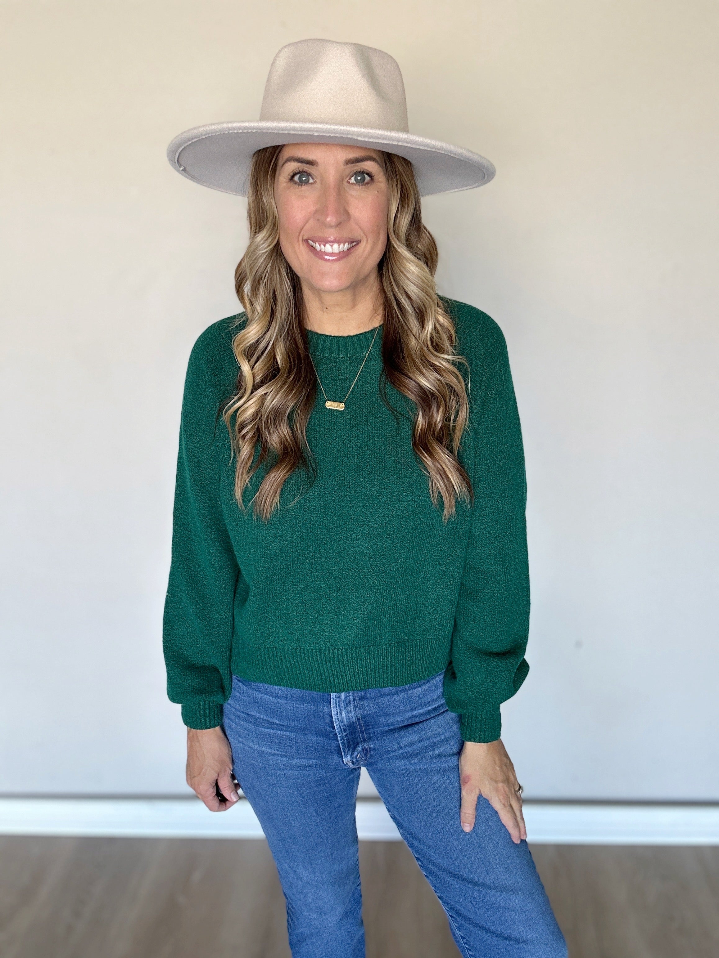 Hadley Sweater - Green (TAKE 40% OFF WITH CODE 'ENDOFYEAR')