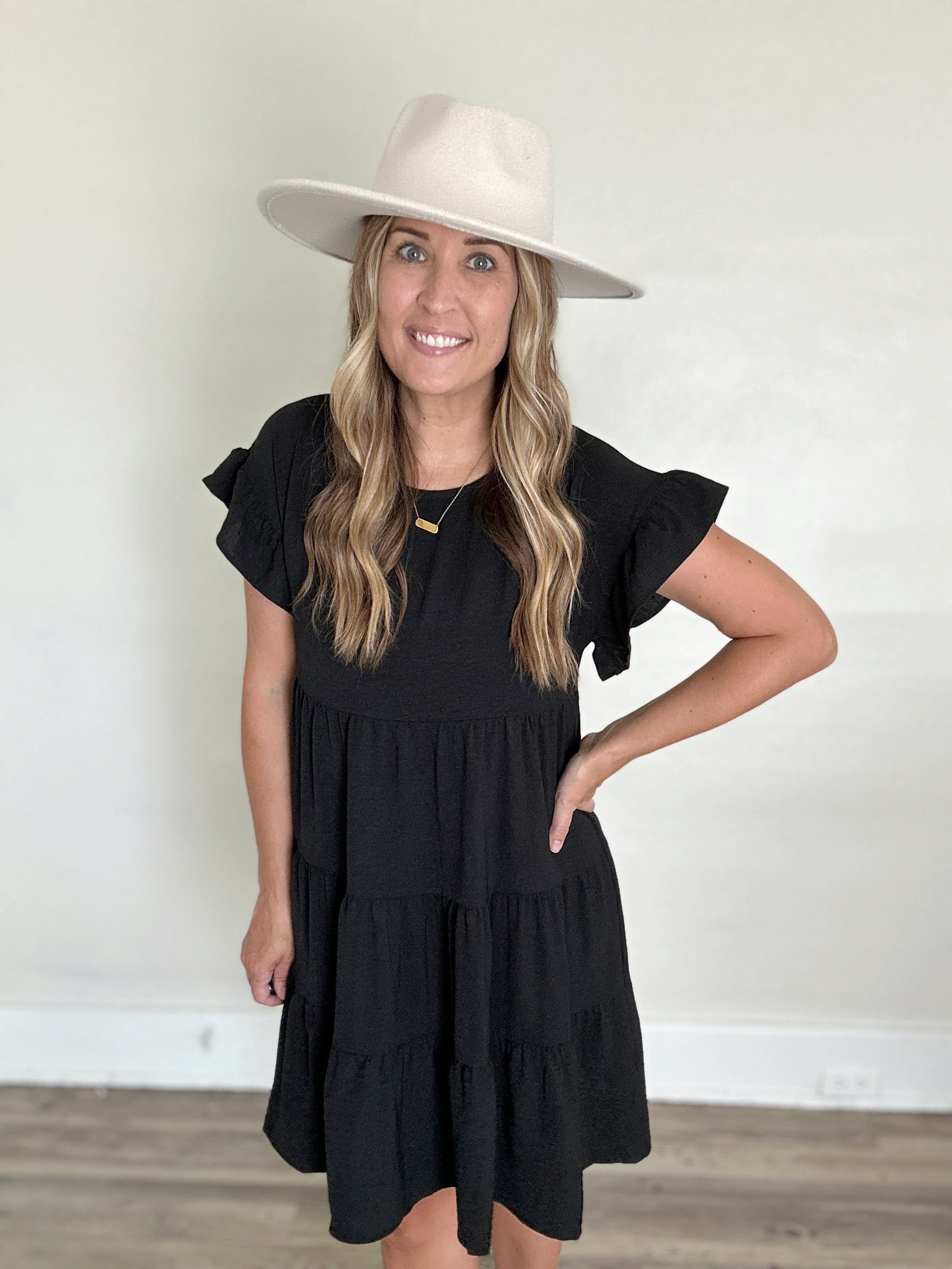 Madison Dress - Black - FINAL SALE