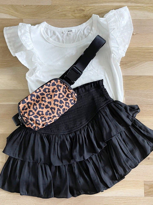 Layla Skort - Black - FINAL SALE