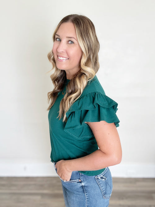 Everest Top - Green - FINAL SALE