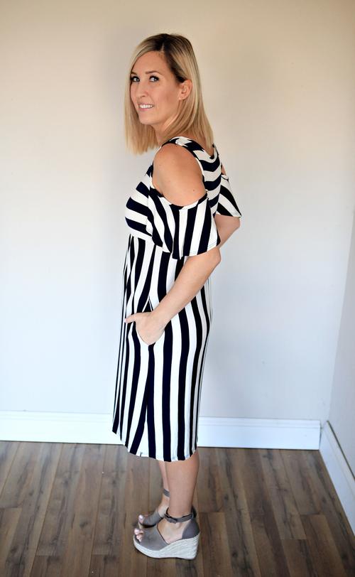 Carson Dress - Gray Monroe