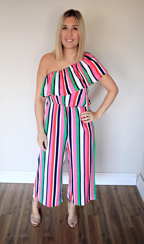 Macy Jumpsuit - Gray Monroe