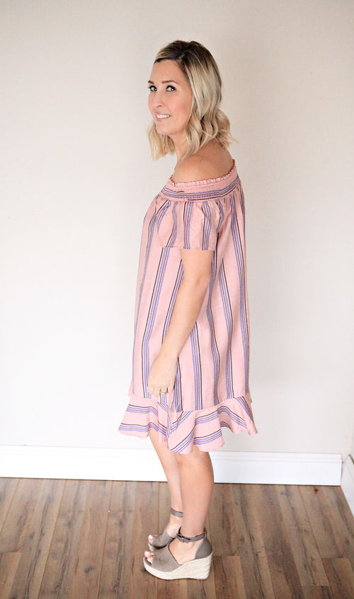 Carter Dress - Gray Monroe