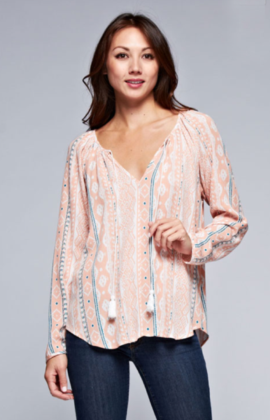 Madison Tassel Top